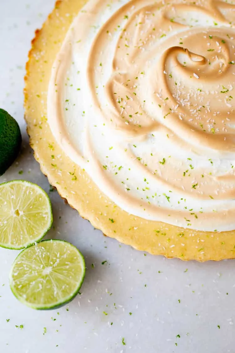 key lime pie met kokos