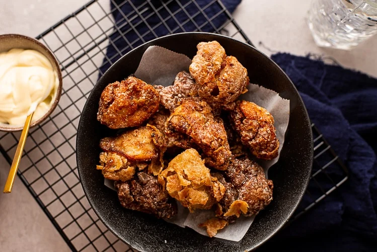 Cook the books: Japanse Kara-age (gefrituurde kip) uit Nanban 32 Japanse kara-age
