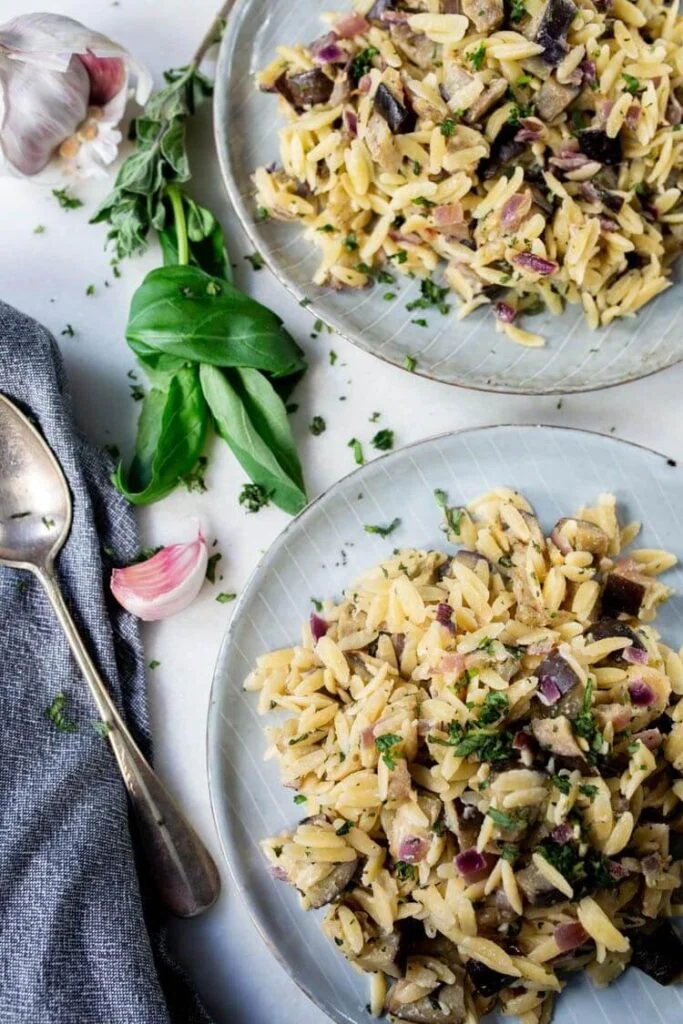 orzo recept vegetarisch