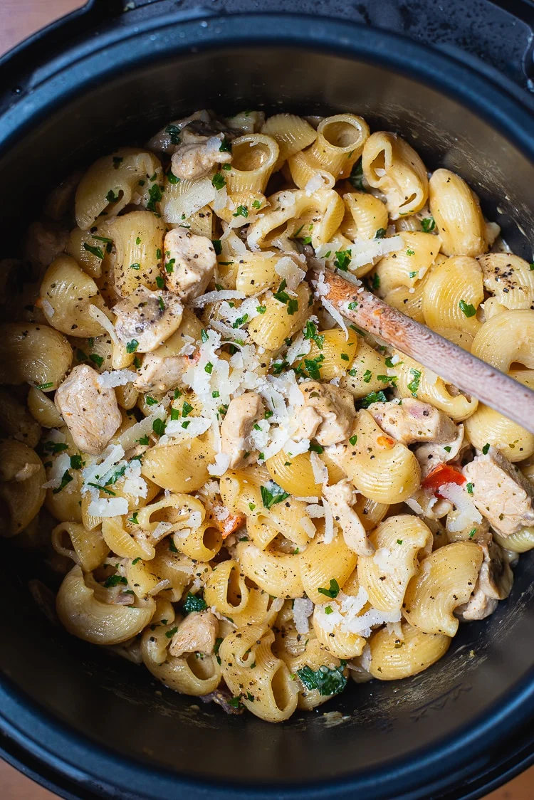 Parmezaanpasta uit de instant pot 1 Parmezaanpasta uit de instant pot