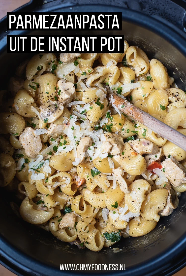 Parmezaanpasta uit de instant pot 3 Parmezaanpasta uit de instant pot