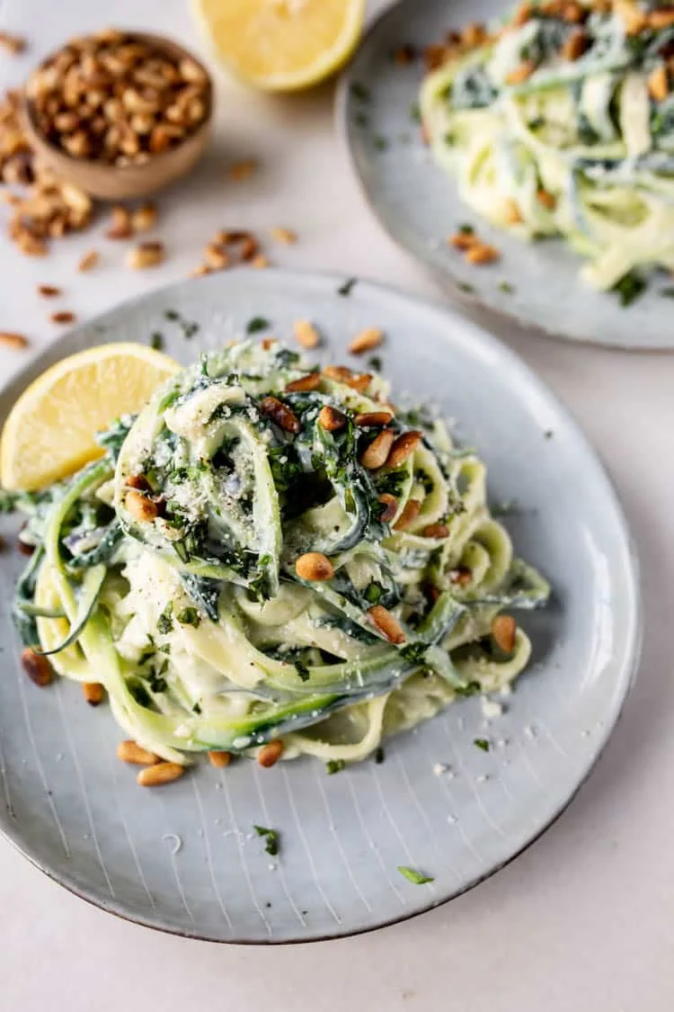 Courgetti met Spinazie, Avocado en Ricotta 1 CourgettiSpinazieRicottaAvocado ST