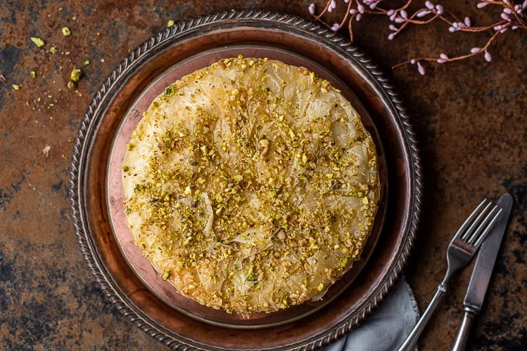 Baklava cheesecake 1 Baklava cheesecake
