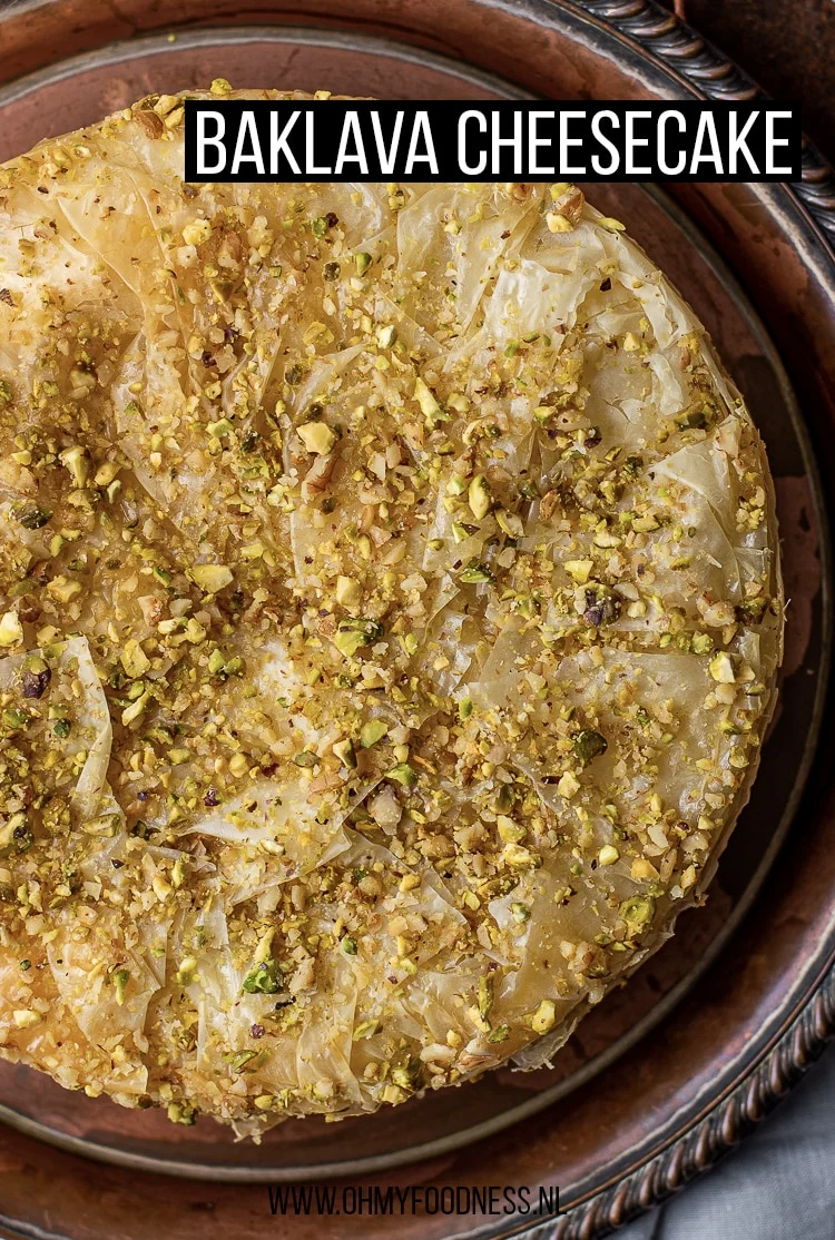 Baklava cheesecake 5 Baklava cheesecake