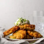 Maiskoekjes met cheddar en jalapeno