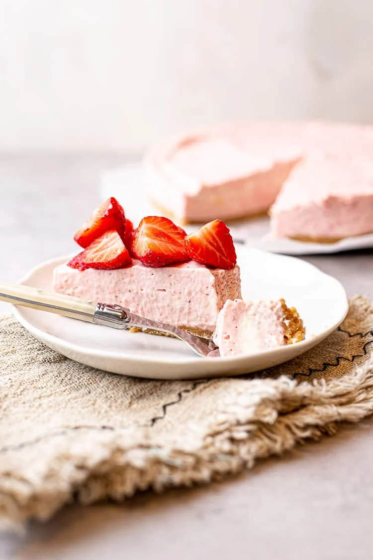 Fastfood Friday: Aardbeienmoussetaart 1 Aardbeienmoussetaart