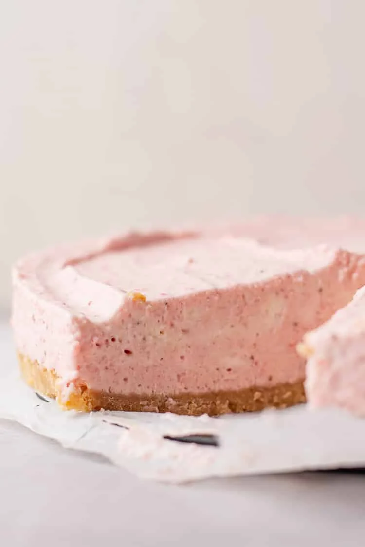 Fastfood Friday: Aardbeienmoussetaart 2 Aardbeienmoussetaart