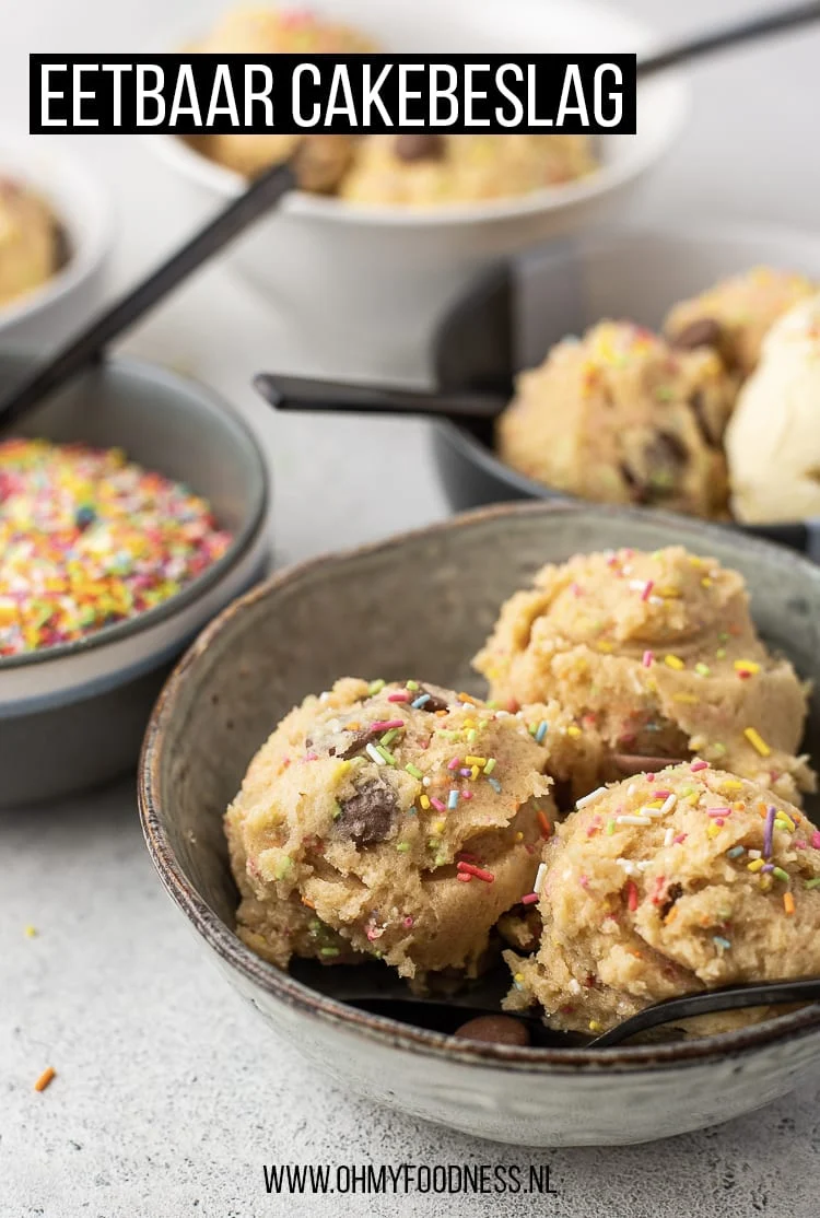 Fastfood Friday: Eetbaar cakebeslag 4 Eetbaar cakebeslag