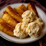 Gegrilde ananas met kaneelsuiker