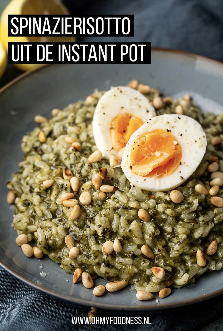 Spinazierisotto uit de instant pot 3 Spinazierisotto uit de instant pot