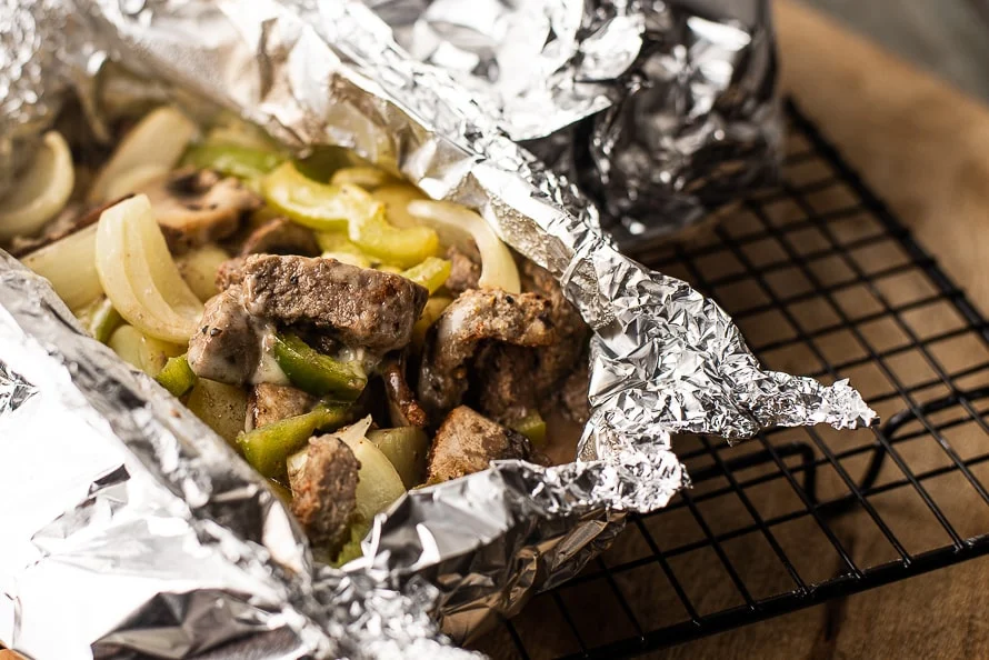 Philly Cheesesteak pakketjes uit de oven