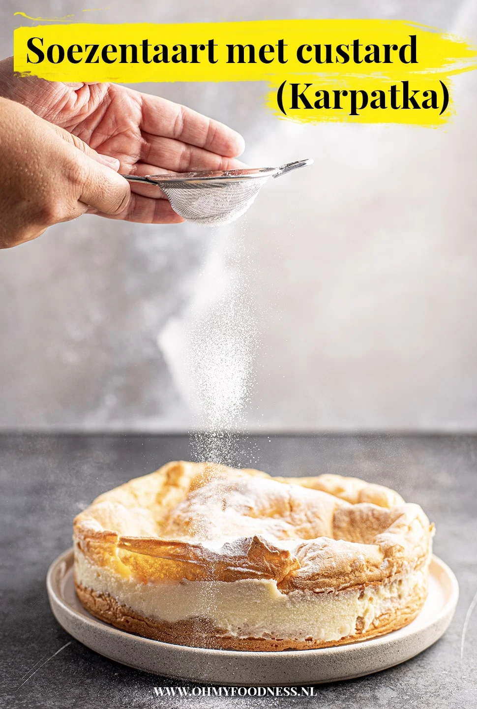 Fastfood Friday: Soezentaart met custard (Poolse 'Karpatka') 4 Soezentaart met custard (karpatka)