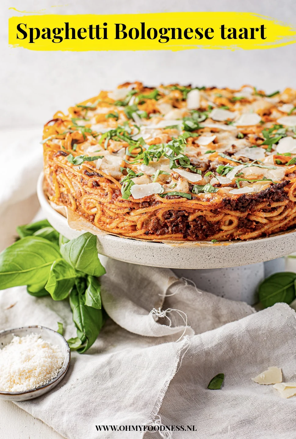 Spaghetti Bolognese taart 4 Spaghetti bolognese taart