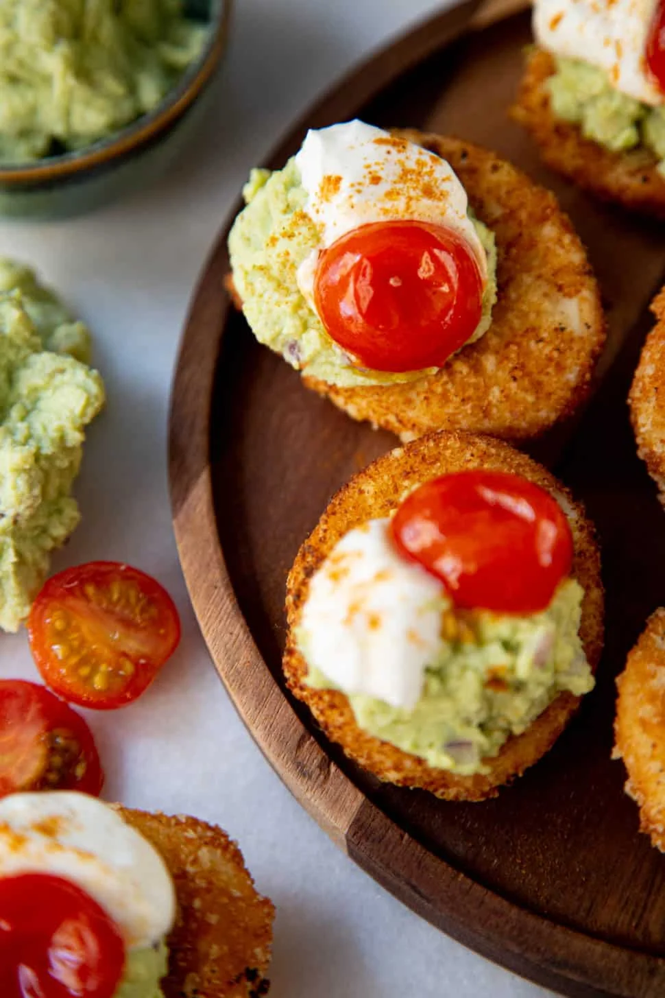 Gefrituurde Eieren met Guacamole 3 Gefrituurde Eieren met Guacamole ST 2