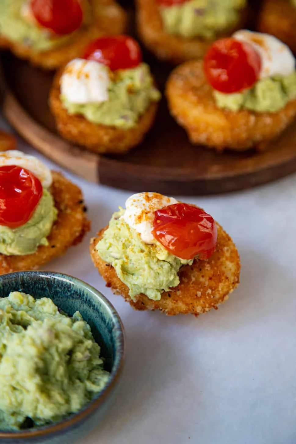 Gefrituurde Eieren met Guacamole 2 Gefrituurde Eieren met Guacamole ST 3
