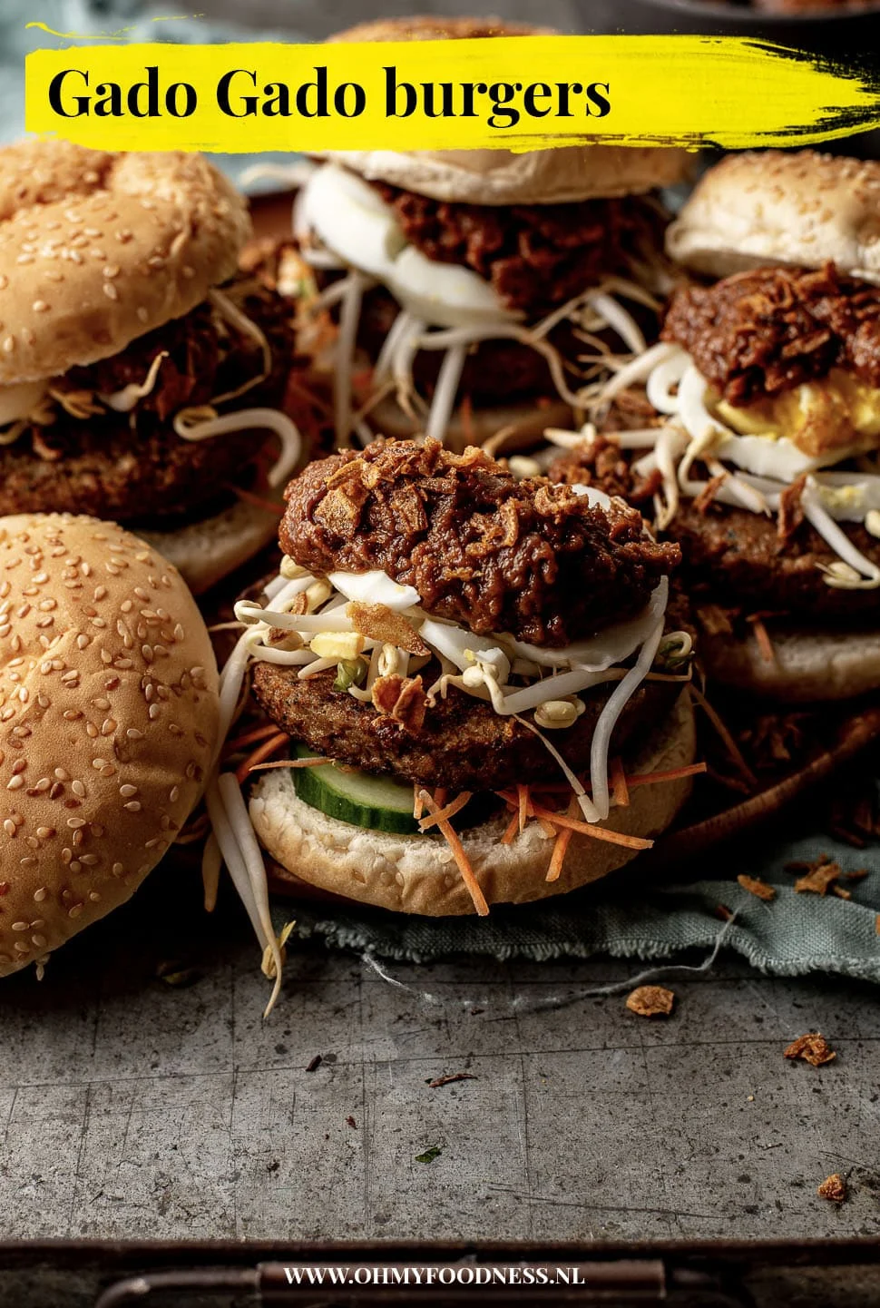 Cook the books: Gado Gado burgers van Leuke Recepten 5 Gado Gado burgers