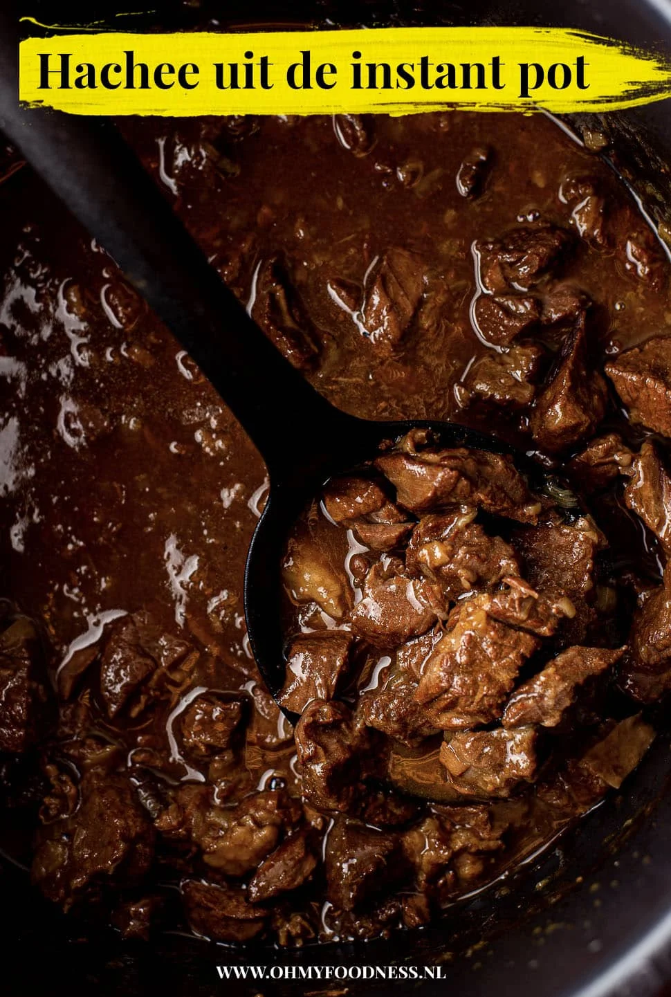 Hachee uit de instant pot 2 Hachee uit de instant pot