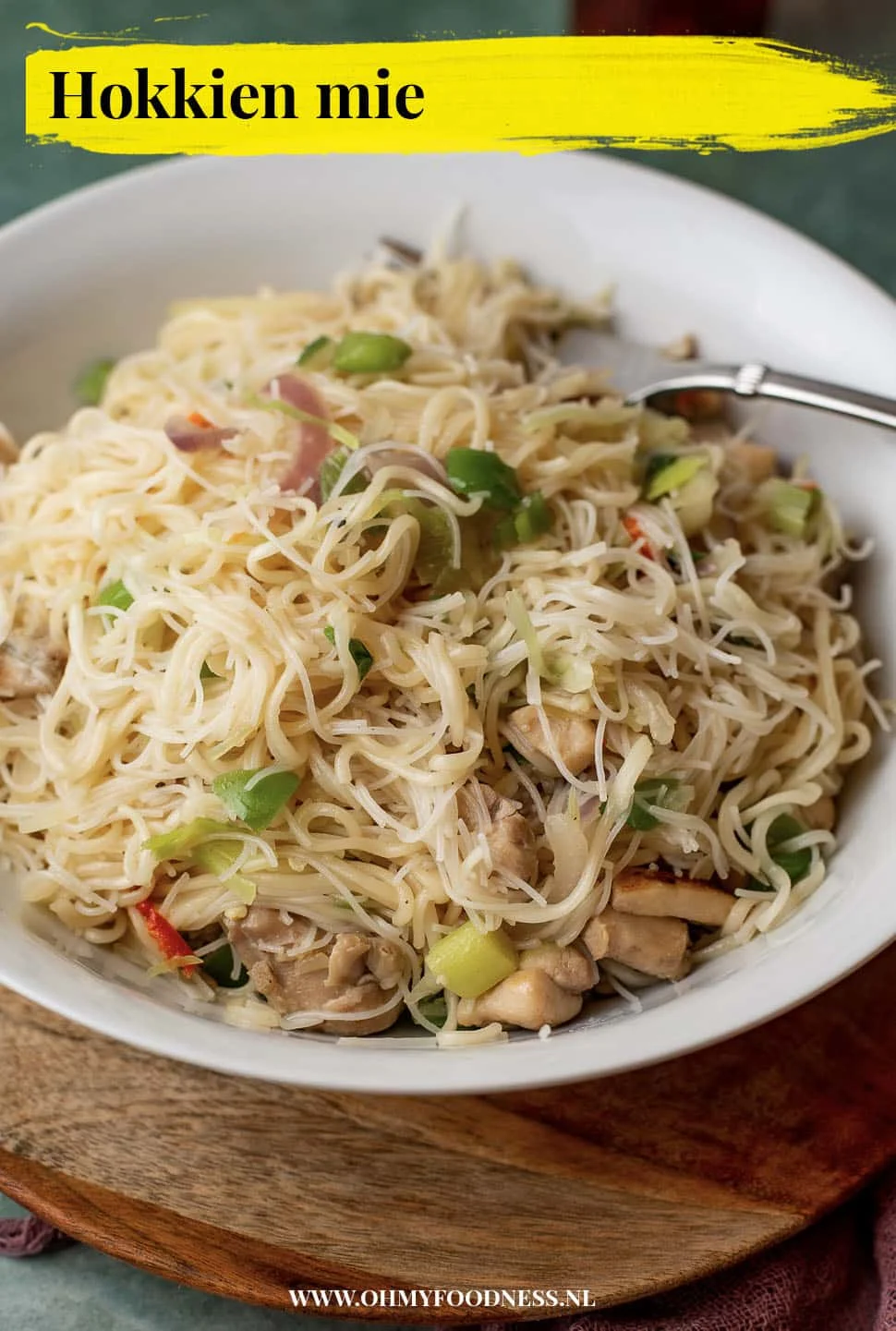 Zonder pakje: Hokkien Mie 4 Hokkien mie
