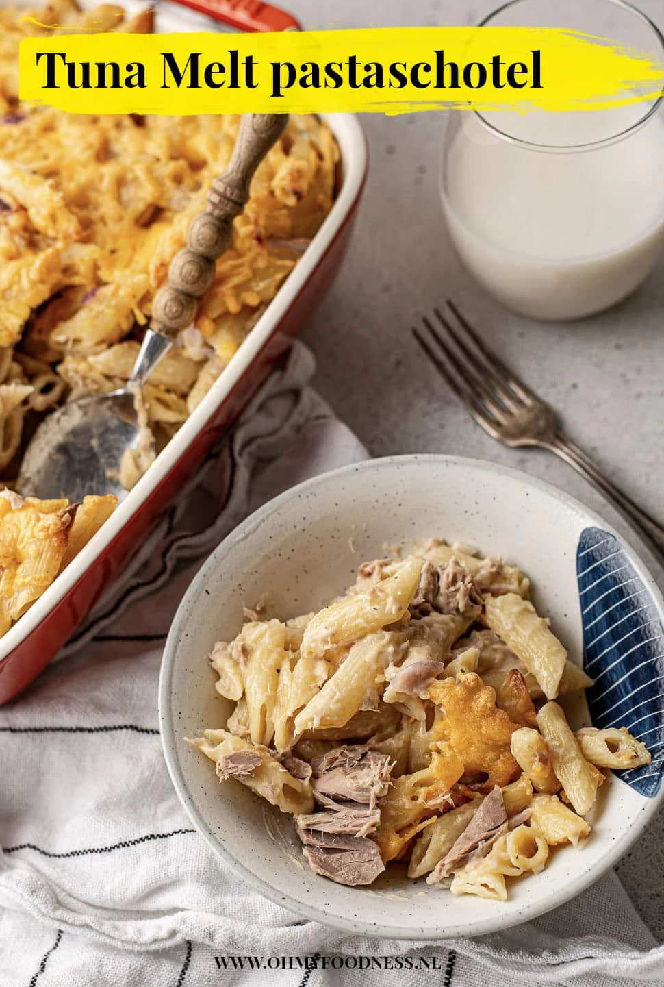 Fastfood Friday: Tuna Melt pastaschotel 4 Tuna melt pastaschotel