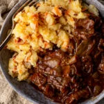 Vegetarische hachee met hutspot