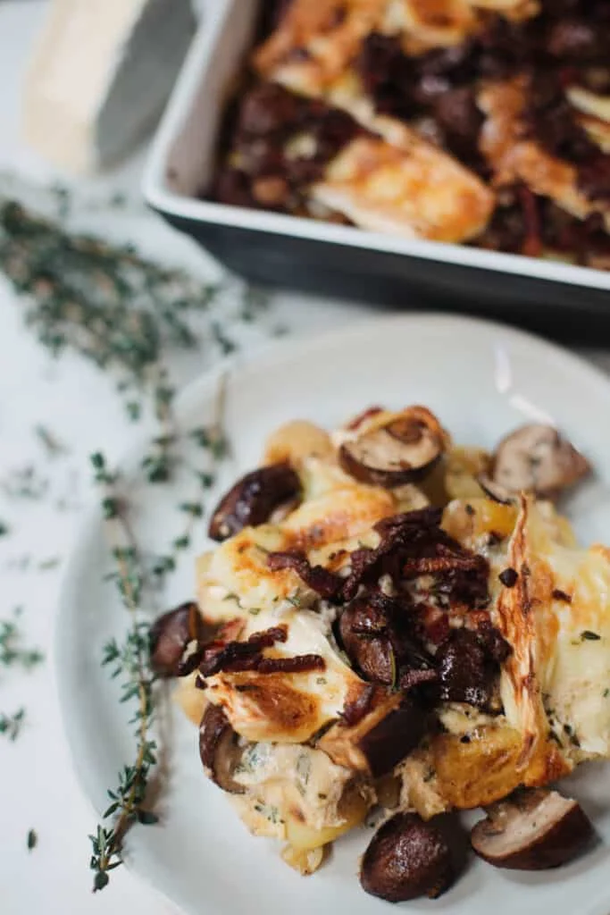 Krieltjes Ovenschotel met Spek en Brie 16 KrieltjesOvenschotelBrieSpek ST