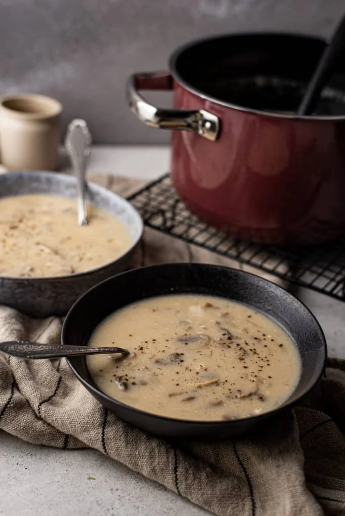 Basisrecept: dikke champignonsoep 21 basisrecept dikke champignonsoep