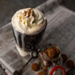 Witte chocolademelk met pumpkin spice
