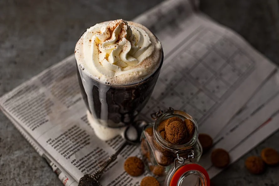 5x Chocolademelk maken 7 Witte chocolademelk met pumpkin spice
