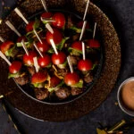 Cheeseburger prikkertjes