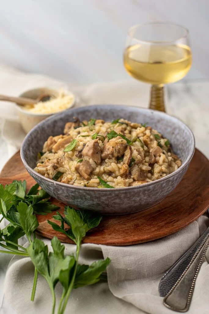 Italiaanse risotto met kip - zonder pakje! 3 Zonder pakje: Italiaanse risotto
