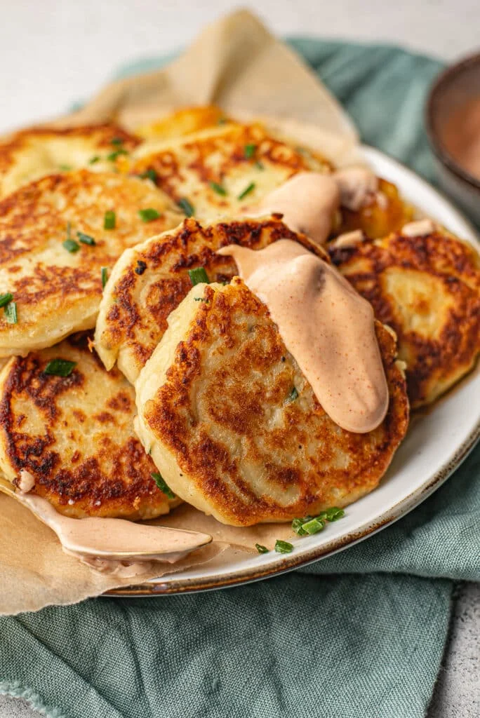 Leftover aardappelpannenkoekjes 24 Leftover aardappelpannenkoekjes