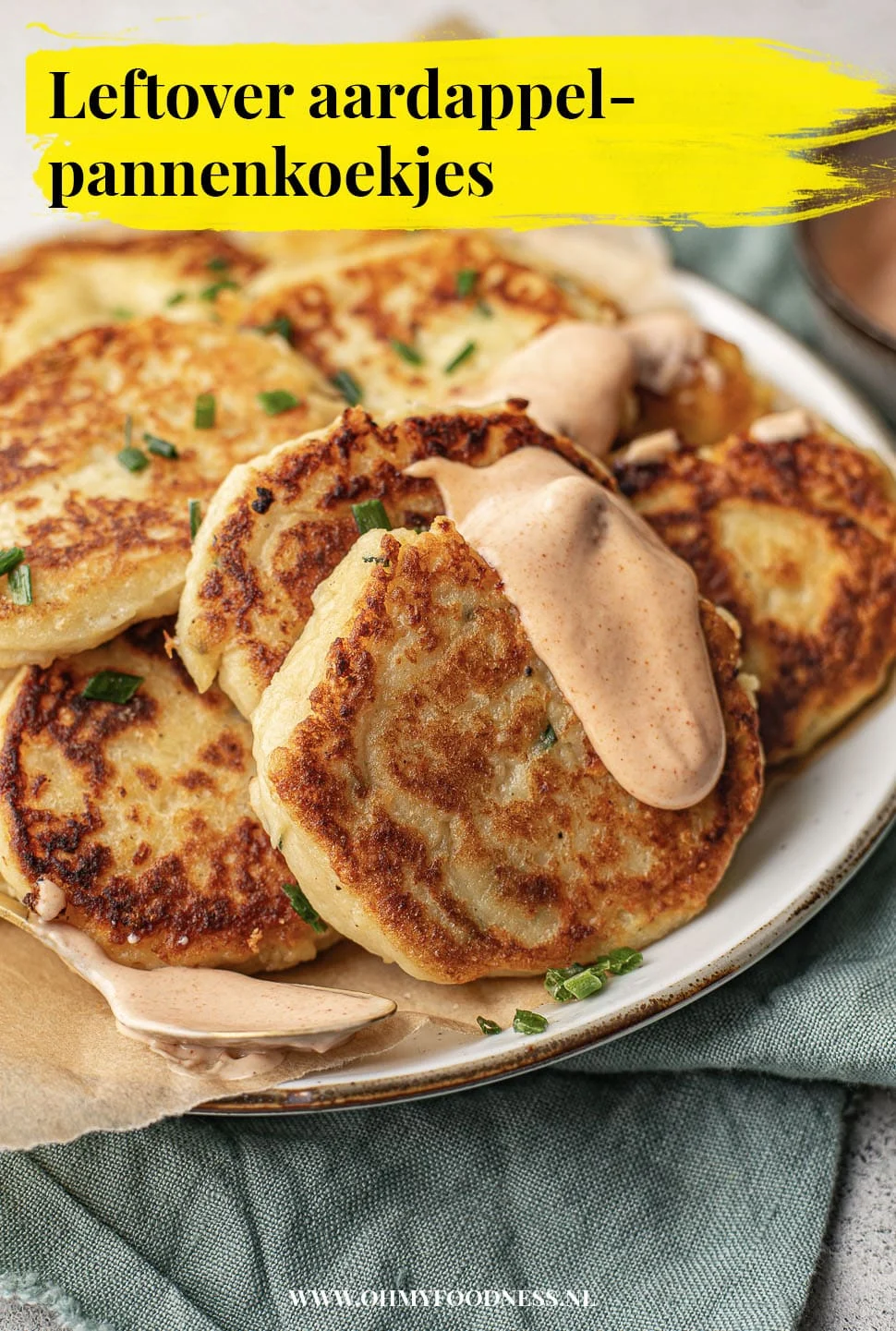 Leftover aardappelpannenkoekjes 3 Leftover aardappelpannenkoekjes