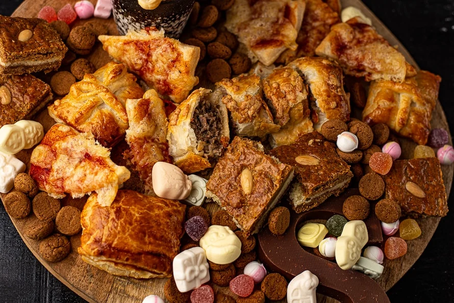 Sinterklaas borrelplank 5 Sinterklaas borrelplank