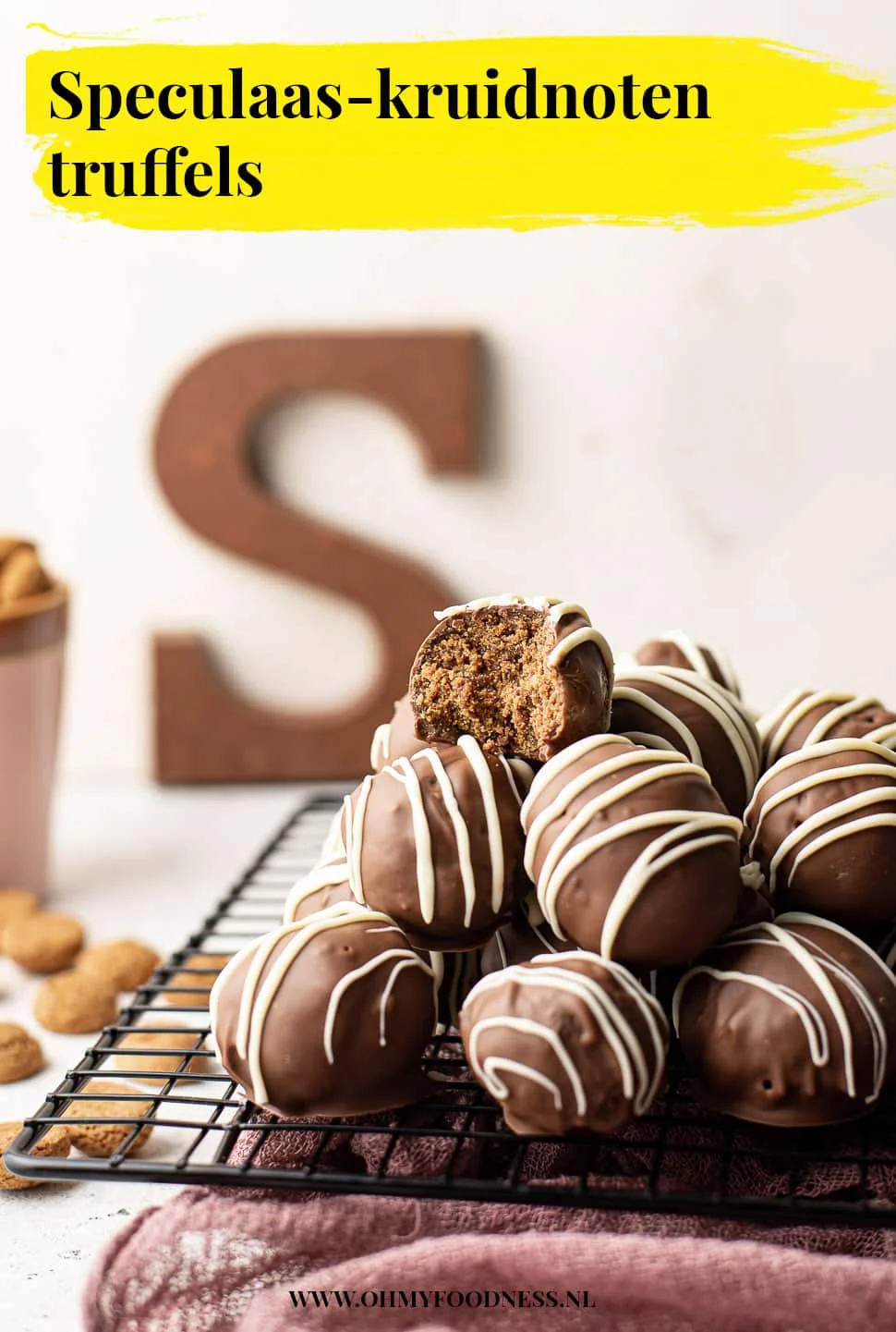 Fastfood Friday: Speculaas-kruidnotentruffels 3 Speculaas-kruidnotentruffels