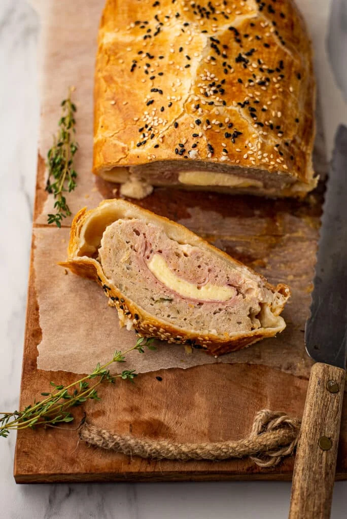 Cook the books: Cordon Bleu gehaktrol uit Makkelijk & Snel van Brenda Hoff 44 Kip cordon bleu gehaktbrood
