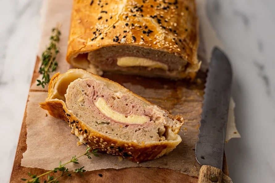 Cook the books: Cordon Bleu gehaktrol uit Makkelijk & Snel van Brenda Hoff 3 Kip cordon bleu gehaktbrood