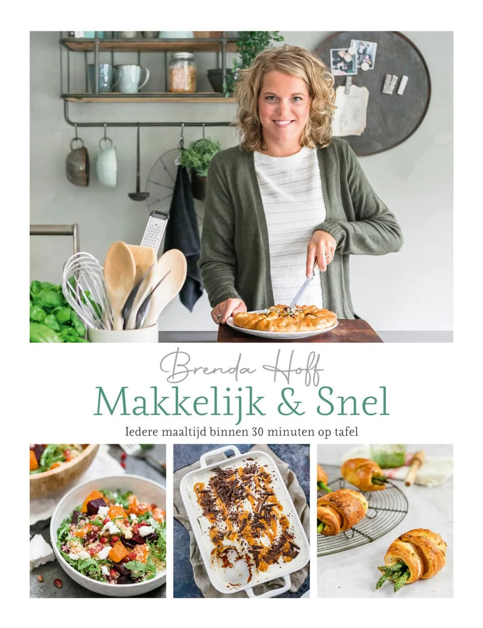 Cook the books: Cordon Bleu gehaktrol uit Makkelijk & Snel van Brenda Hoff 1 Brenda Hoff - Makkelijk & Snel