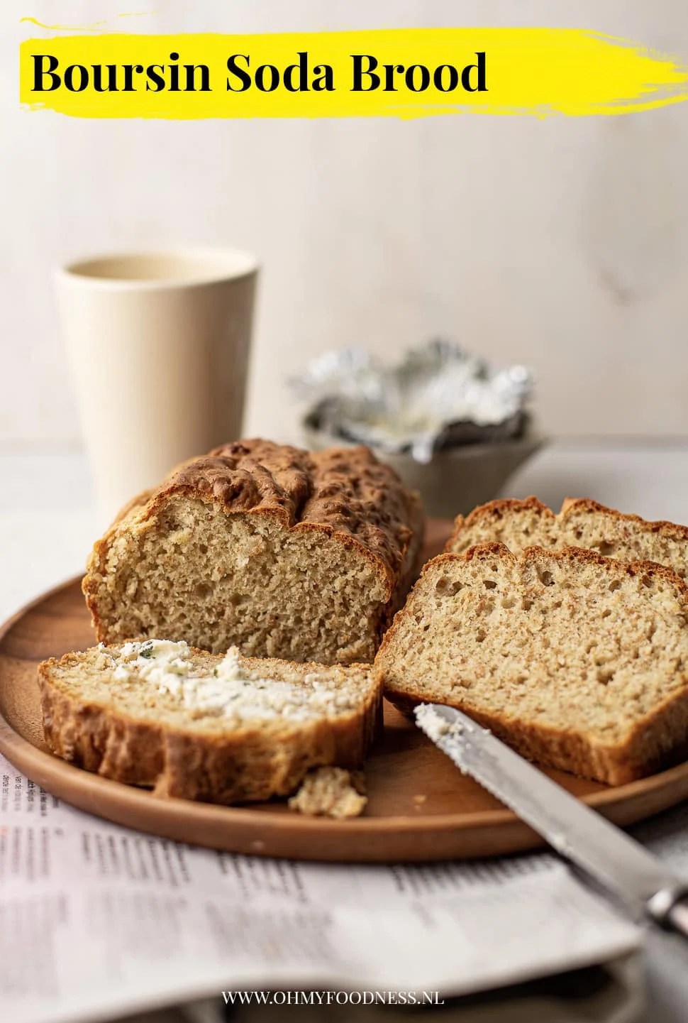 Cook the books: Boursin sodabrood uit 'Sodabrood uit eigen oven' 5 Boursin sodabrood