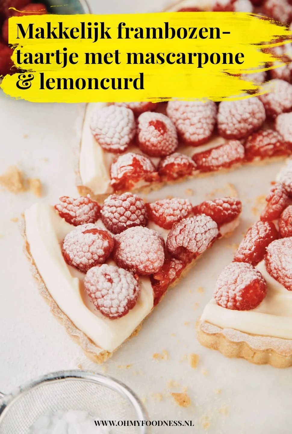 Makkelijk Frambozentaartje met Mascarpone en Lemoncurd 4 Makkelijk Frambozentaartje met Mascarpone en Lemoncurd Pinterest