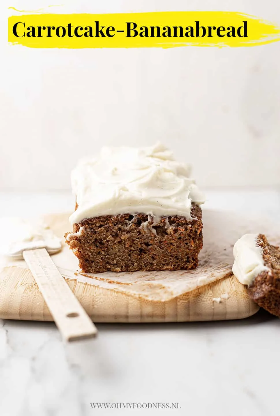 Carrotcake bananenbrood