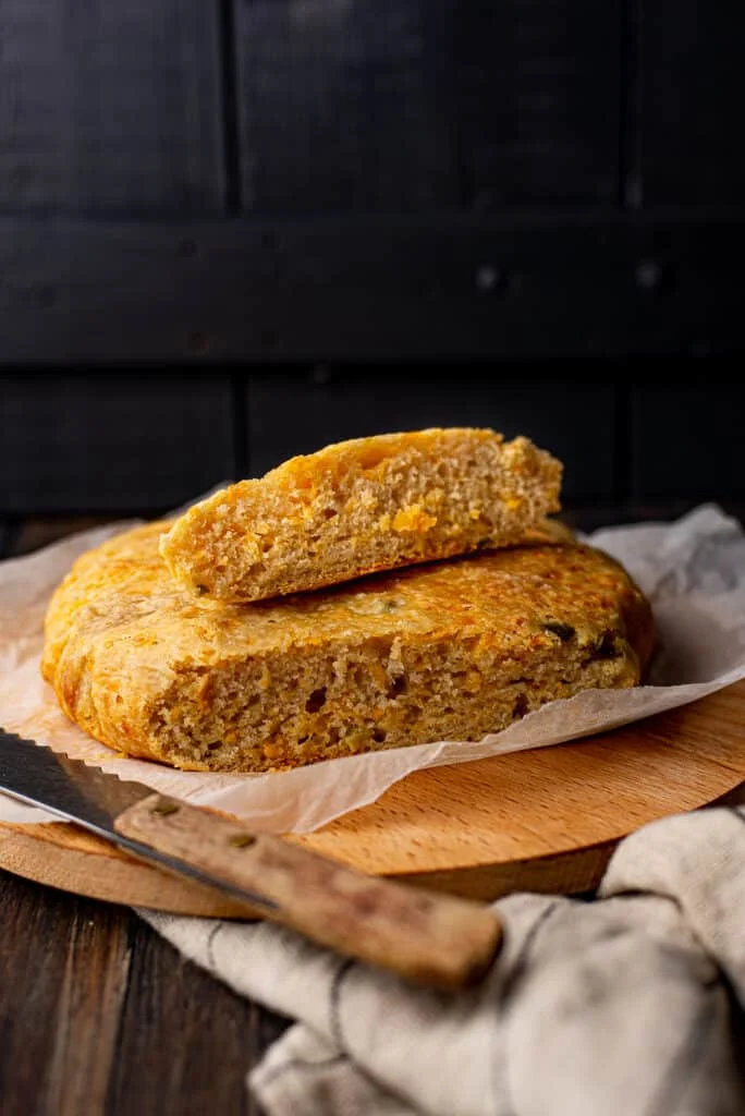 Fastfood Friday: No knead jalapeño-cheddarbrood 26 No knead jalapeno-cheddarbrood