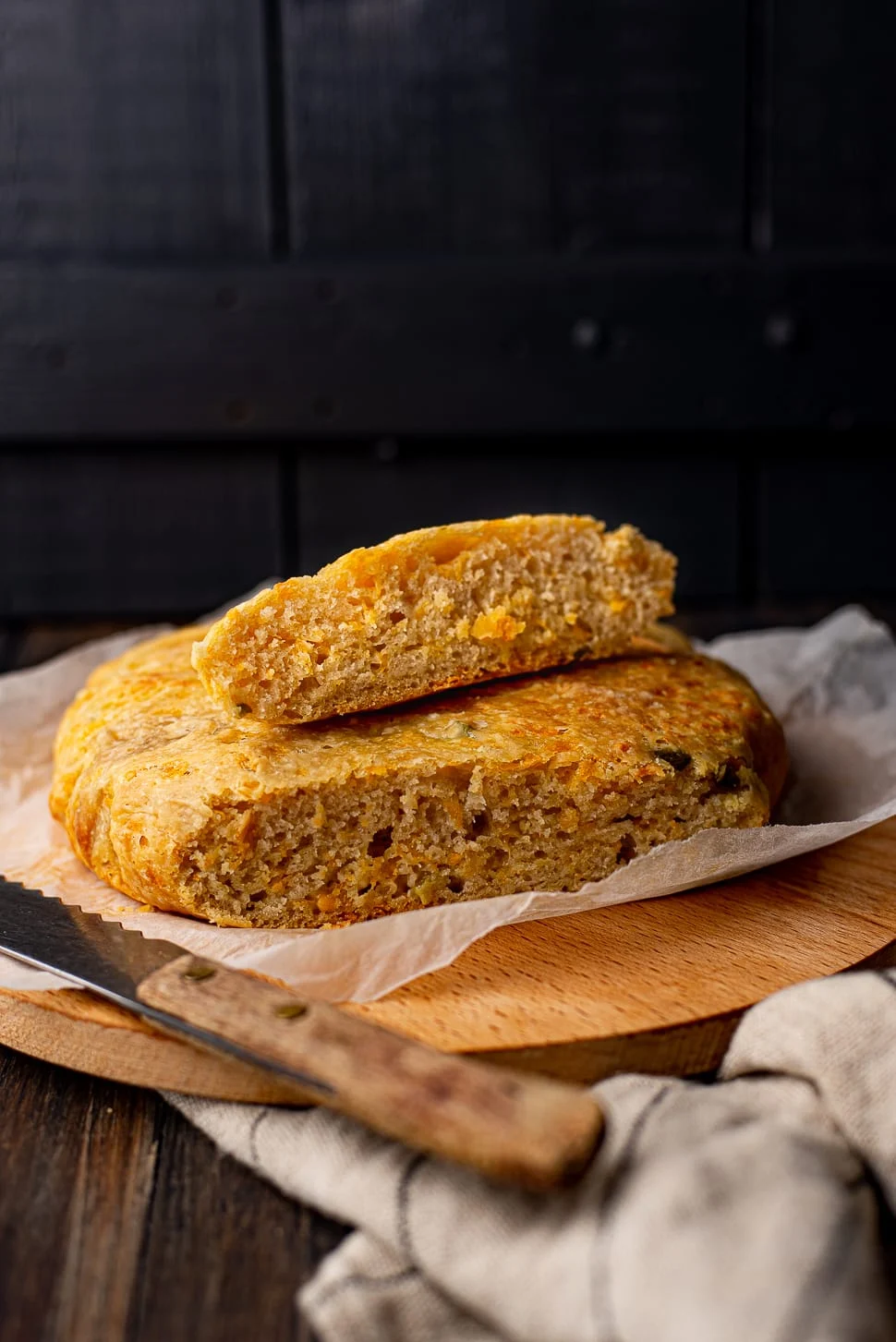 Fastfood Friday: No knead jalapeño-cheddarbrood 2 No knead jalapeno-cheddarbrood
