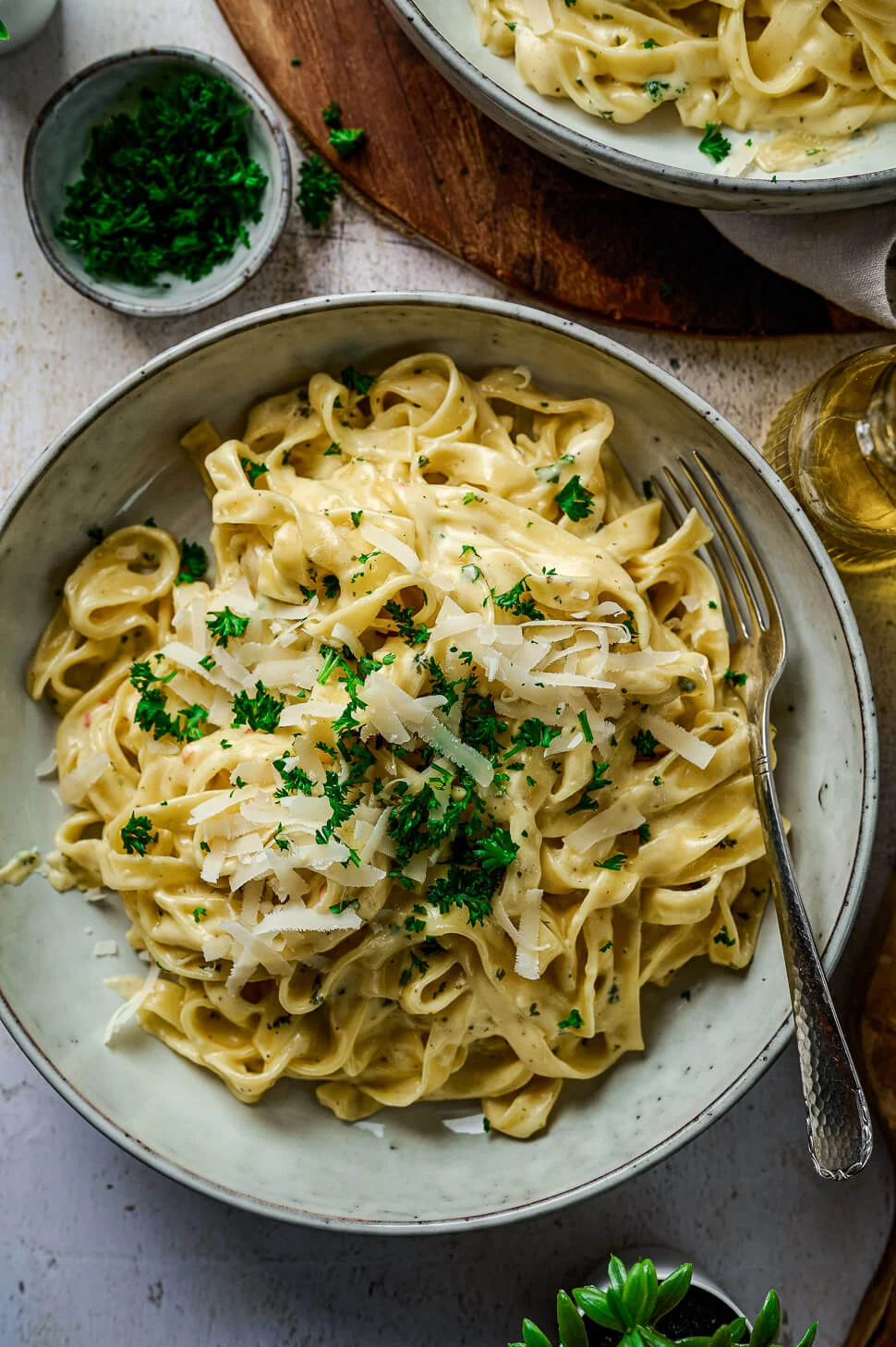 Tagliatelle met knoflookroomsaus 3 pasta roomsaus maken met kookroom