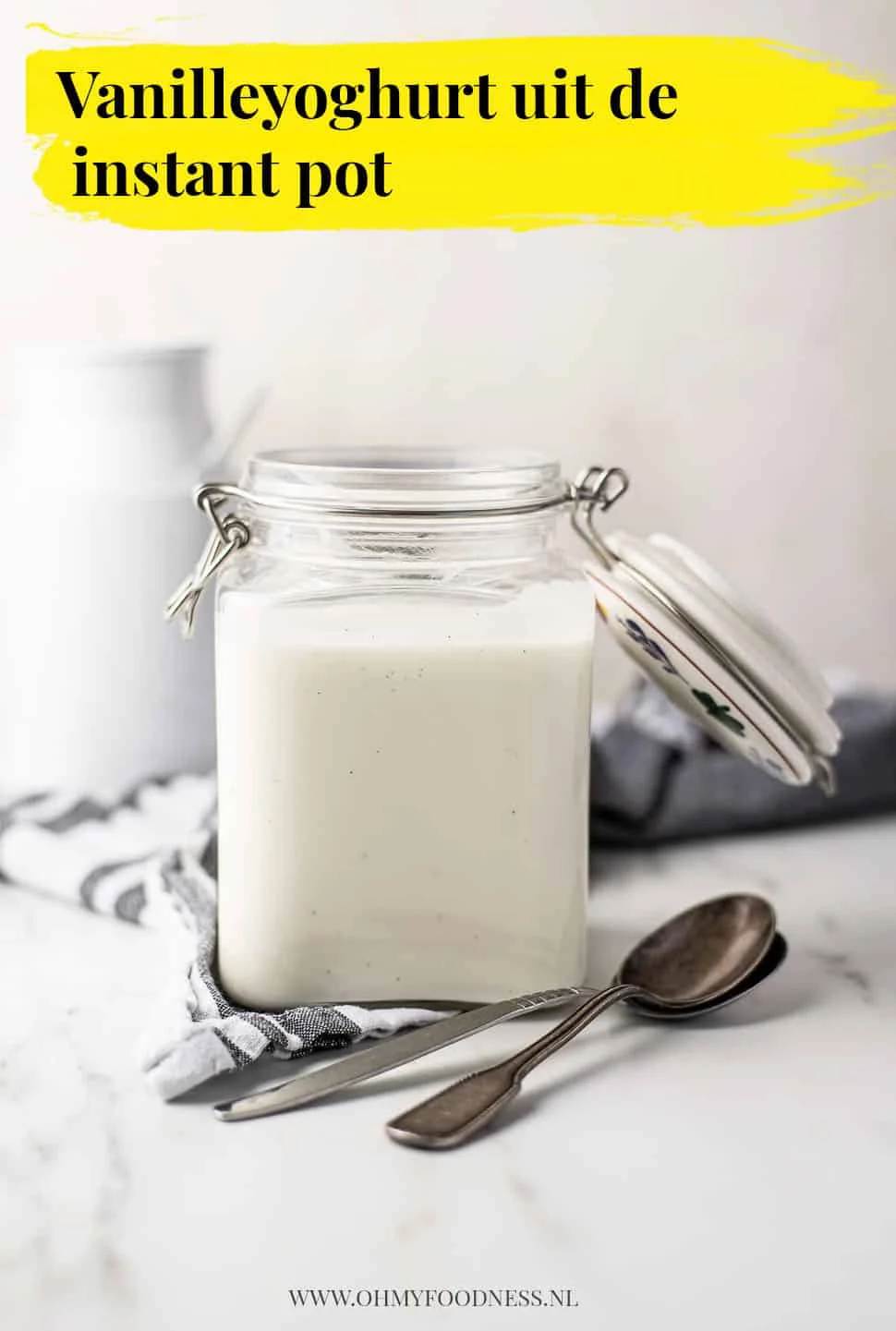 Vanilleyoghurt uit de Instant Pot 3 vanilleyoghurt uit de instant pot