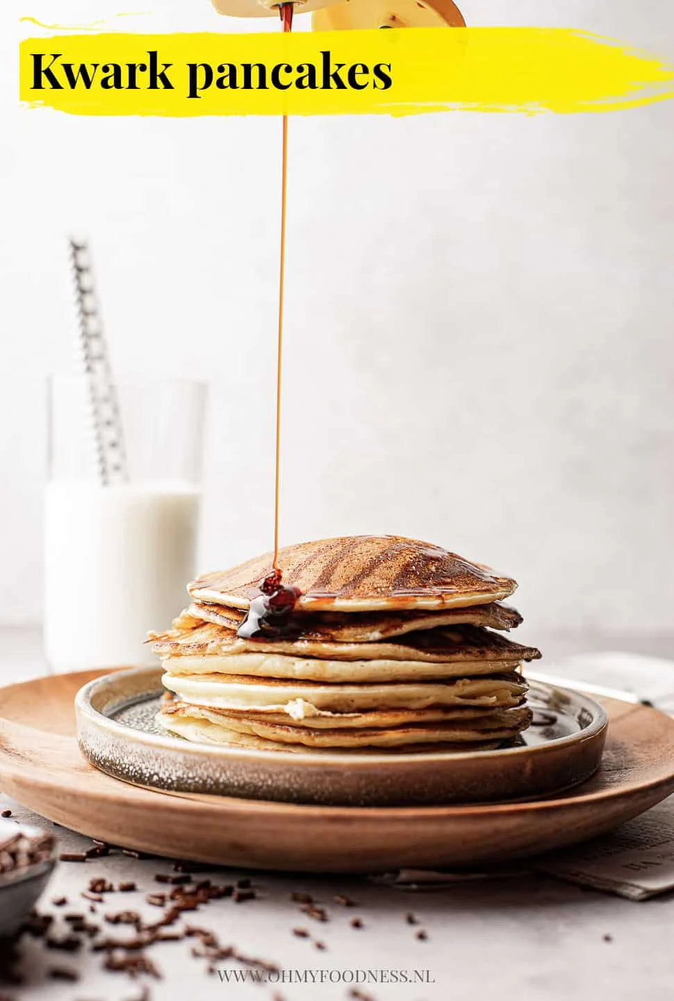 Kwark pancakes met 3 ingrediënten 5 Kwark pancakes