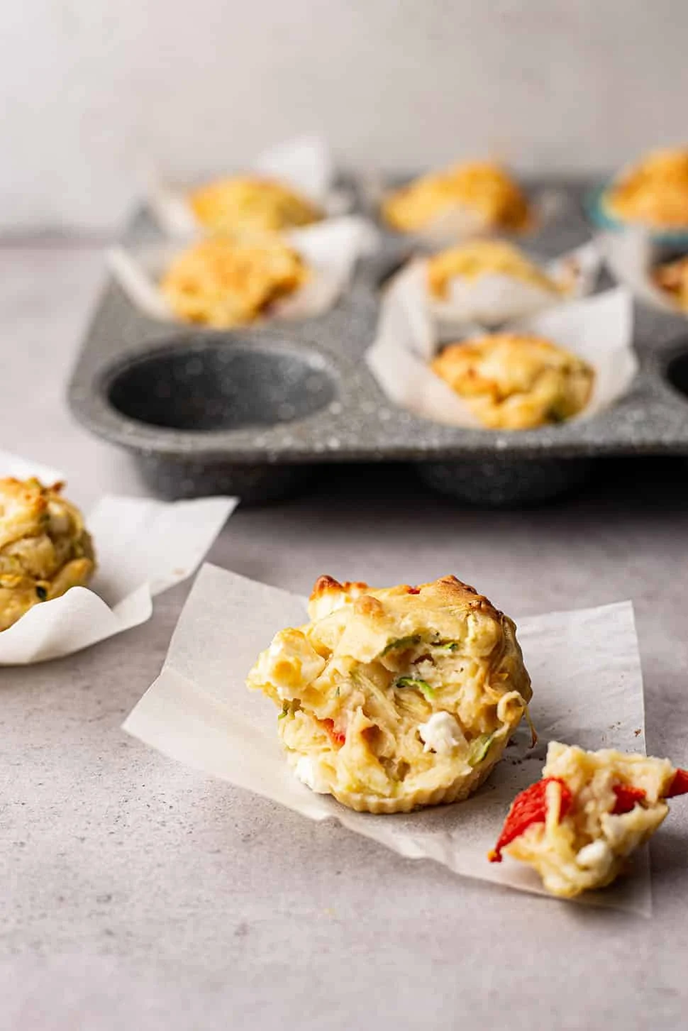 Mediterraanse hartige muffins 1 Mediterraanse hartige muffins