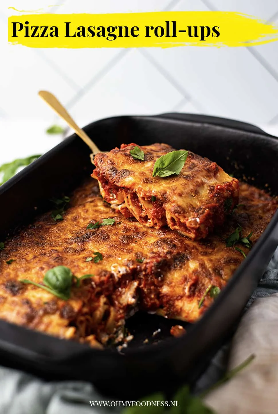 Fastfood Friday: Pizza lasagne roll-ups 3 Pizza-lasagne roll-ups