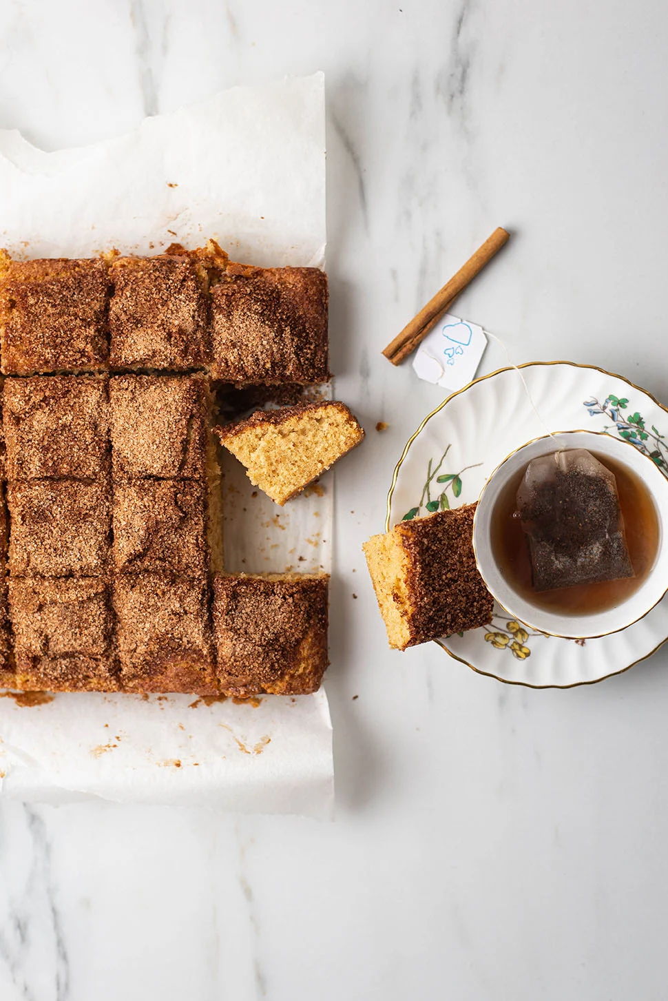 Snickerdoodle Blondies 1 Snickerdoodle blondies