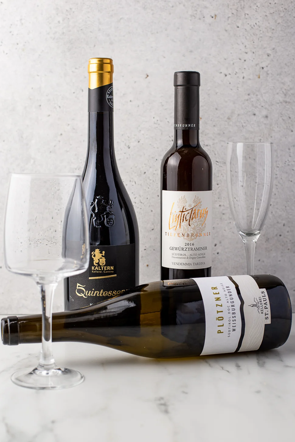 Themadiner: Drie-gangen Zuid-Tirol 7 Alto Adige wines