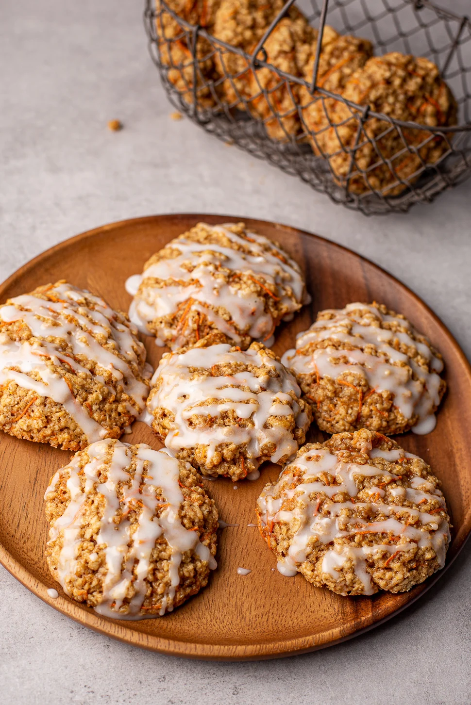Carrotcake havermoutkoeken 1 Carrotcake havermoutkoeken